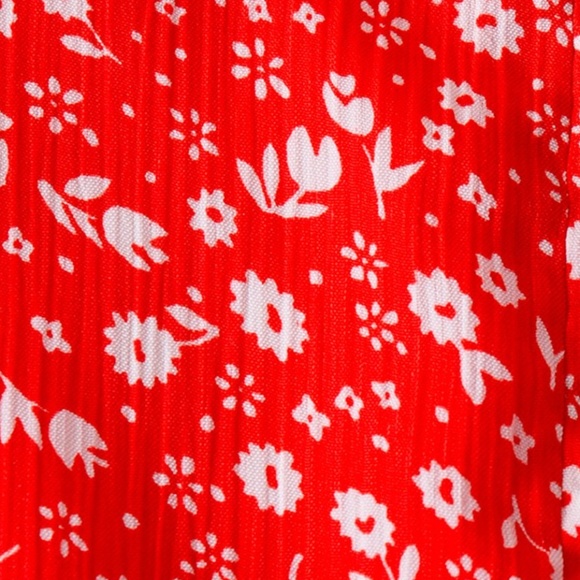 Red Midi Dress - Picture 4 of 5